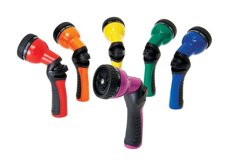 Dramm Revolution 9 Pattern Adjustable Multi-Pattern Zinc Hose Nozzle 2 Dramm Revolution 9 Pattern Adjustable Multi-Pattern Zinc Hose Nozzle - Image 2