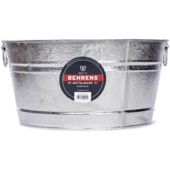 Behrens 9 Gal Steel Tub Round