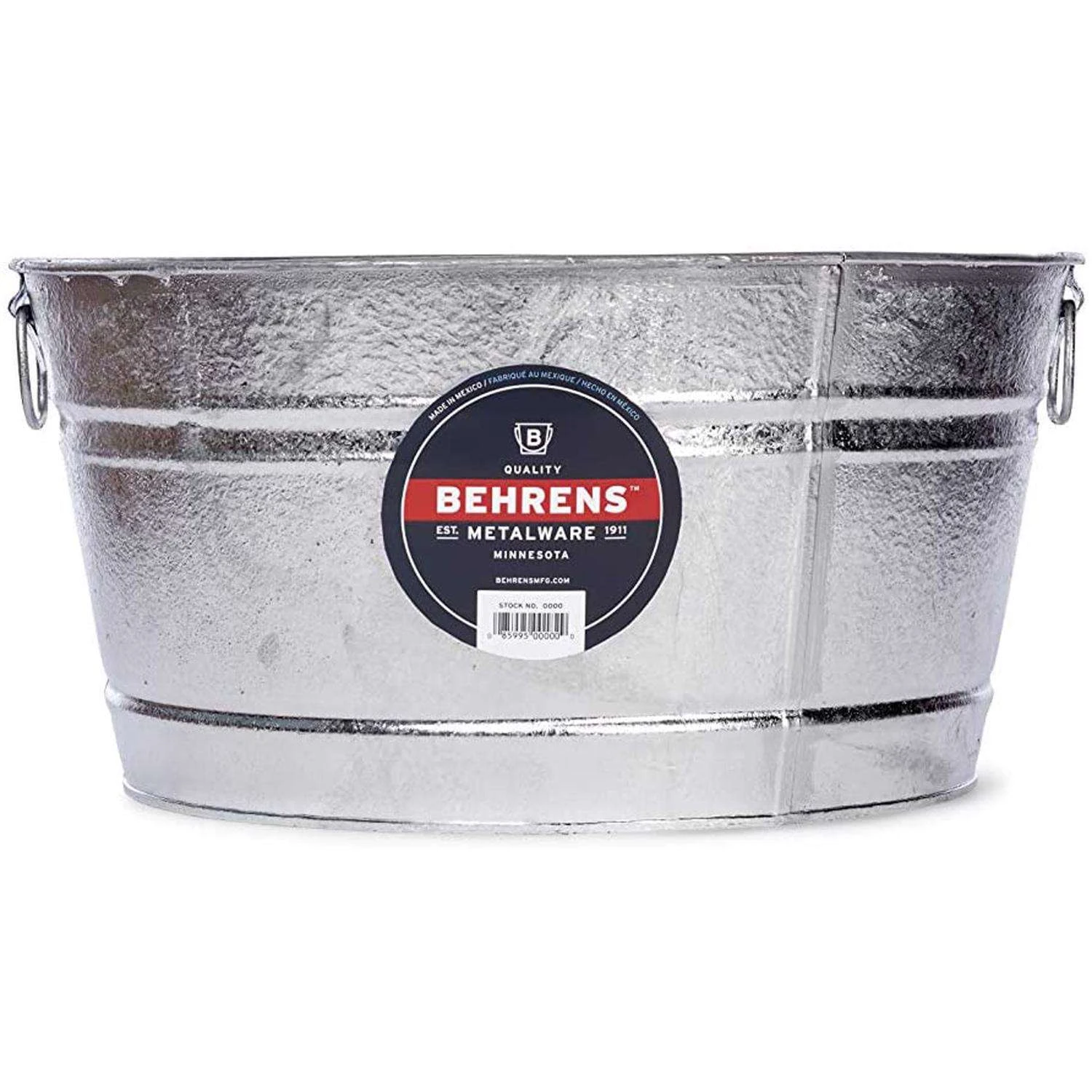 Behrens 9 Gal Steel Tub Round 1 Behrens 9 Gal Steel Tub Round