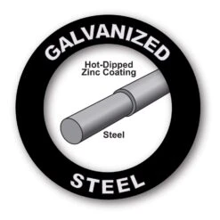 IronRidge 24 In. H X 25 Ft. L Galvanized Steel Welded Wire Fence 1 In. -Toro Shop 0db29fcb ac45 4264 a347 98187e7aabfa