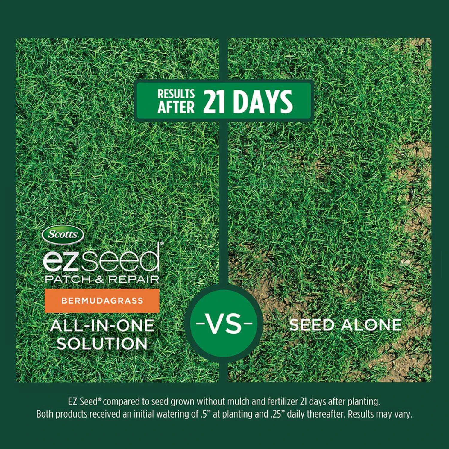 Scotts EZ Seed Bermuda Grass Sun Or Shade Grass Spot Repair Seed 10 Lb 4 Scotts EZ Seed Bermuda Grass Sun Or Shade Grass Spot Repair Seed 10 Lb - Image 4