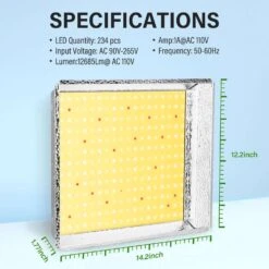 IPower Hydroponic Grow Light Kit 600 W -Toro Shop 0eb1f9c8 c2ee 4a09 ac66 62c35dbbd70d