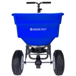 PolarTech EarthWay 180 In. W Broadcast High-Output Spreader For Salt/Ice Melt 100 Lb