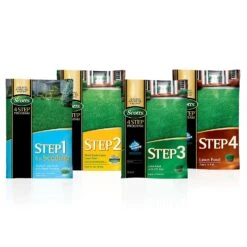 Scotts 4 Step Seeding Annual Program Lawn Fertilizer For All Grasses 5000 Sq Ft