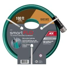 Ace SmartFlo 5/8 In. D X 100 Ft. L Heavy Duty Garden Hose