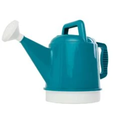 Bloem Deluxe Bermuda Teal 2.5 Gal Plastic Watering Can