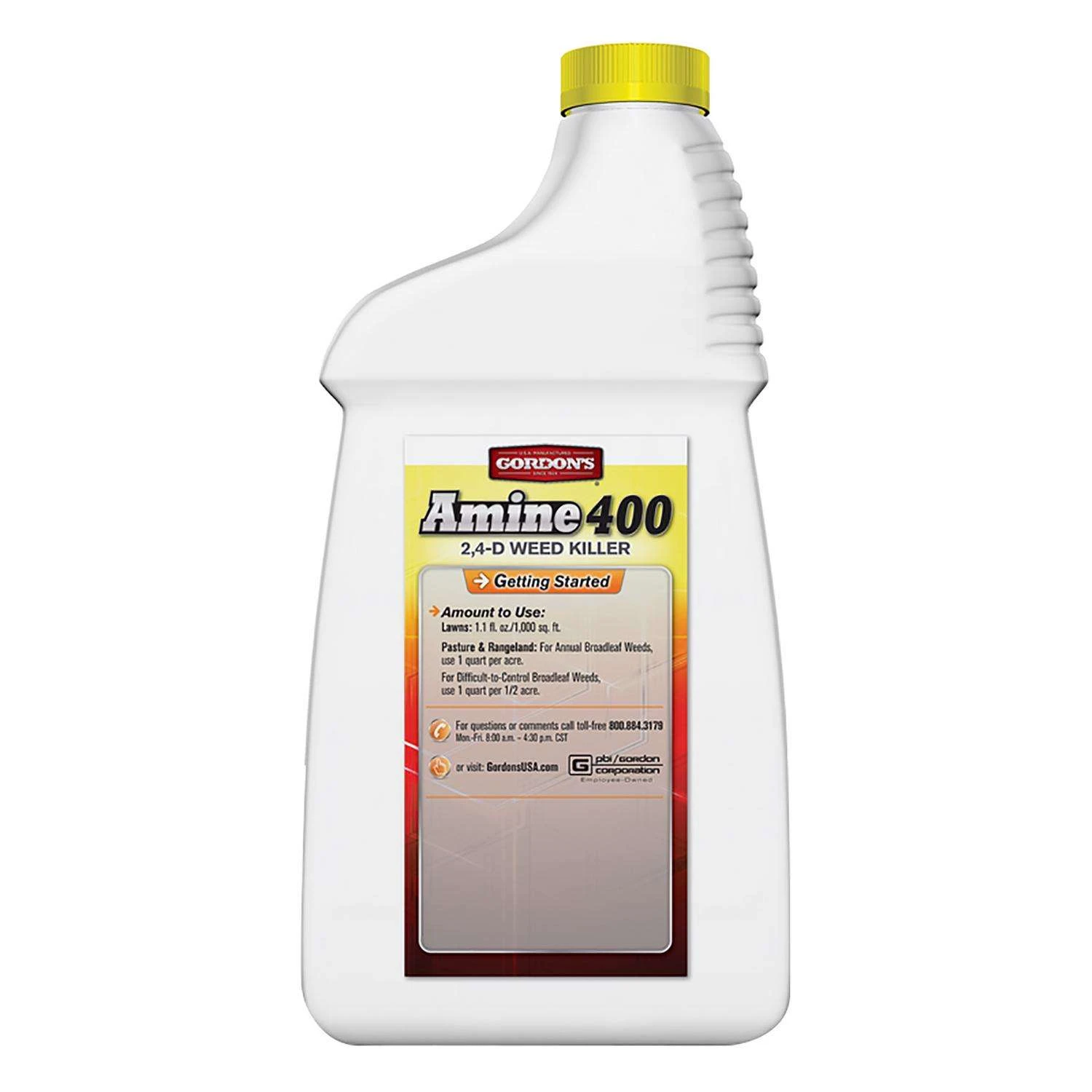 Gordon's Amine 400 Weed Killer Concentrate 1 Qt 2 Gordon's Amine 400 Weed Killer Concentrate 1 Qt - Image 2