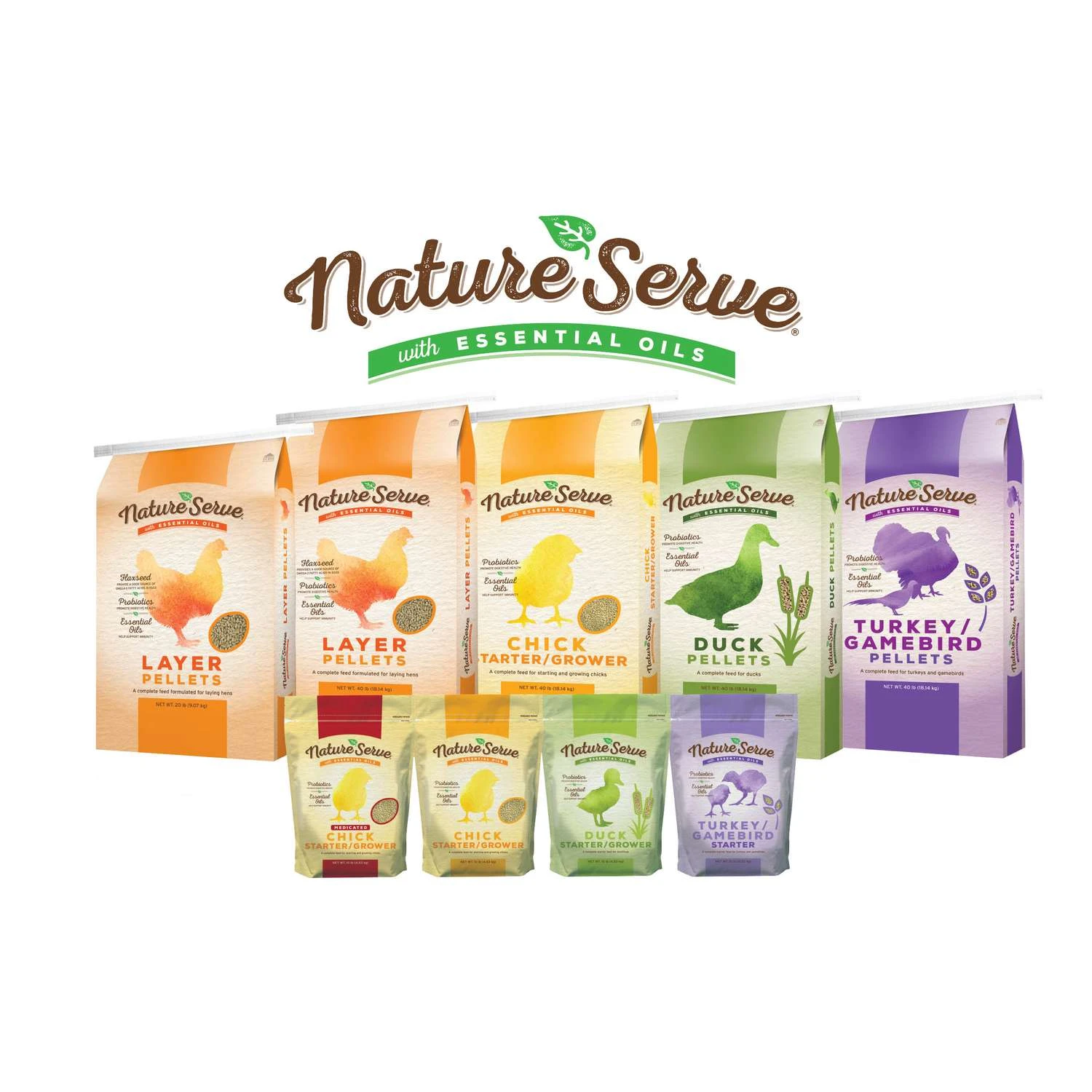 NatureServe Layer Feed Pellets For Poultry 40 Lb 2 NatureServe Layer Feed Pellets For Poultry 40 Lb - Image 2