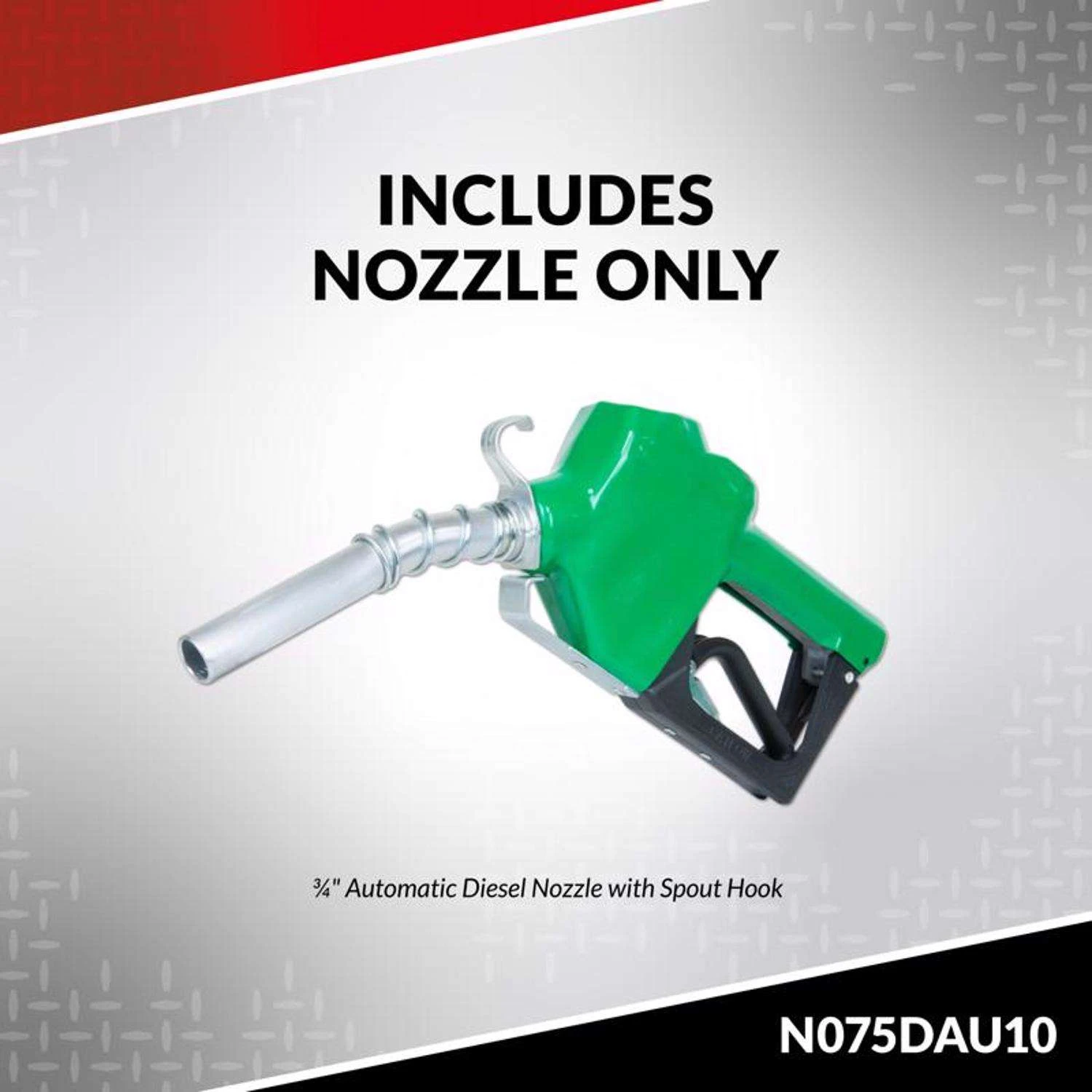 Fill-Rite Aluminum Fuel Nozzle With Hook 2 Fill-Rite Aluminum Fuel Nozzle With Hook - Image 2