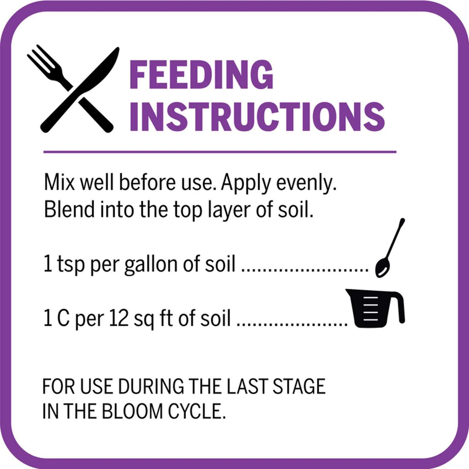 Mother Earth Power Flower Flowers/Fruits/Vegetables 1-8-6 Plant Fertilizer 4.4 Lb 4 Mother Earth Power Flower Flowers/Fruits/Vegetables 1-8-6 Plant Fertilizer 4.4 Lb - Image 4