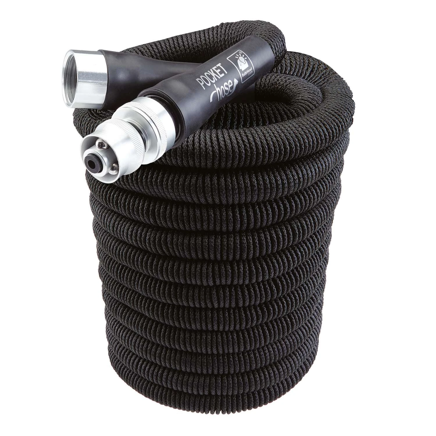 Pocket Hose Silver Bullet 3/4 In. D X 25 Ft. L Expandable Lightweight Garden Hose 2 Pocket Hose Silver Bullet 3/4 In. D X 25 Ft. L Expandable Lightweight Garden Hose - Image 2