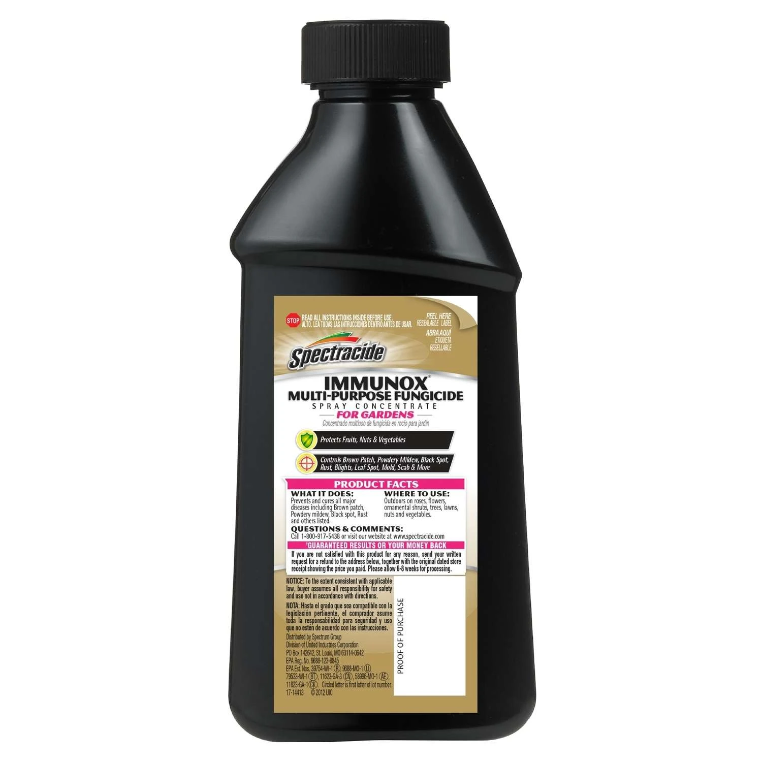 Spectracide Immunox Concentrated Liquid Garden Fungicide 16 Oz 2 Spectracide Immunox Concentrated Liquid Garden Fungicide 16 Oz - Image 2