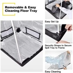 IPower Hydroponic Grow Tent 60 In. H X 48 In. W -Toro Shop 3b267c88 2297 4ddc b307 dd8163b45fb0