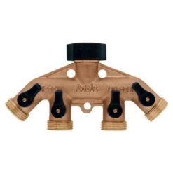 Orbit 3/4 In. Brass Threaded Male Garden Hose Manifold