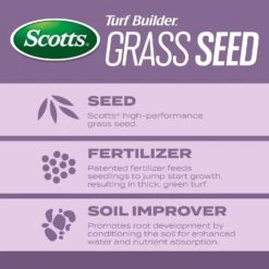Scotts Turf Builder Perennial Ryegrass Sun Or Shade Fertilizer/Seed/Soil Improver 5.6 Lb -Toro Shop 3c3f97bb 6339 492c 9608 ec4dc1911126