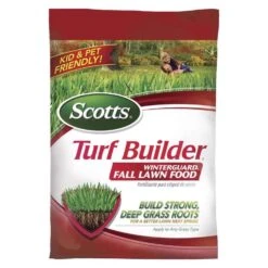 Scotts Turf Builder Fall Lawn Food For Multiple Grass Types 4000 Sq Ft