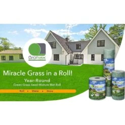 GrowTrax Big Roll Tall Fescue Grass Sun Or Shade Grass Seed Blanket -Toro Shop 42af6ad6 797d 4a81 9d8a 97deabf73a8a