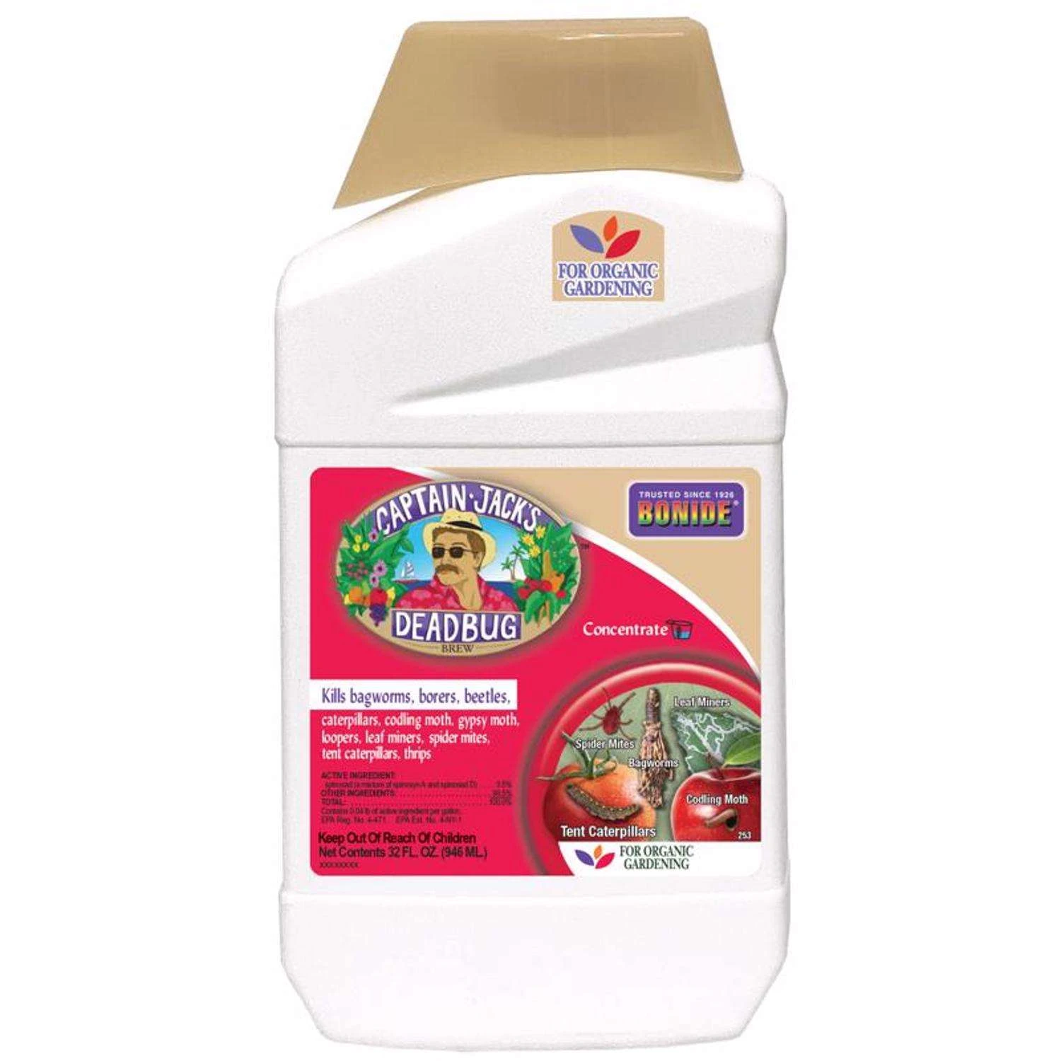 Bonide Captain Jacks Insect Killer Liquid Concentrate 32 Oz 1 Bonide Captain Jacks Insect Killer Liquid Concentrate 32 Oz