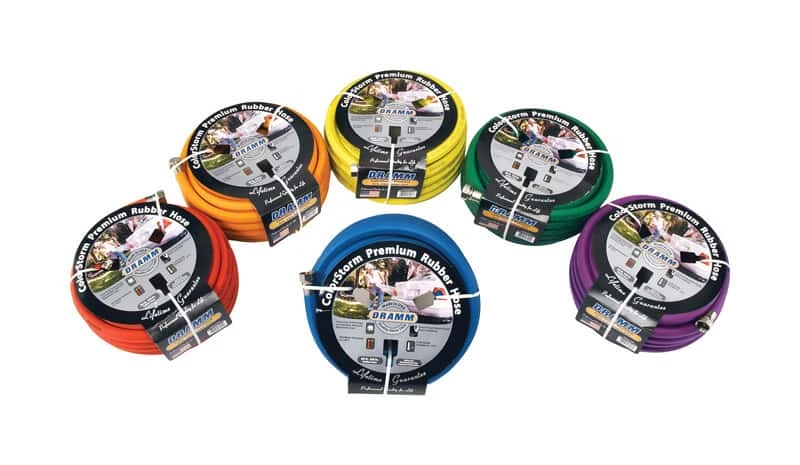 Dramm ColorStorm 5/8 In. D X 50 Ft. L Heavy Duty Premium Grade Garden Hose 1 Dramm ColorStorm 5/8 In. D X 50 Ft. L Heavy Duty Premium Grade Garden Hose