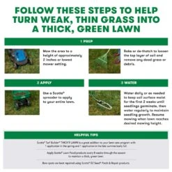 Scotts Turf Builder ThickR Bermuda Grass Sun Or Shade Grass Seed And Fertilizer 12 Lb -Toro Shop 4870cd26 4fd8 4521 b1e1 5f59e2ebc0ae