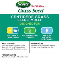 Scotts Turf Builder Centipede Grass Full Sun Grass Seed And Mulch 5 Lb -Toro Shop 493349a6 f639 41dc aab4 8d5eb5c5f3a2