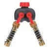 Ace Plastic Threaded Male Flexible Hose 2-Way Shut-off Valve