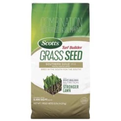 Scotts Turf Builder Tall Fescue Grass Sun Or Shade Fertilizer/Seed/Soil Improver 32 Lb