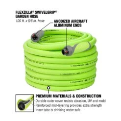 Legacy Flexzilla SwivelGrip 5/8 In. D X 100 Ft. L Garden Hose -Toro Shop 4d9a7be8 74c6 44ea 9505 25b2642336fb