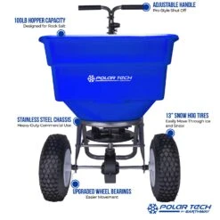 PolarTech EarthWay 180 In. W Broadcast High-Output Spreader For Salt/Ice Melt 100 Lb -Toro Shop 4f7e5f98 94d0 4d77 a5a6 b0eb4bde3312
