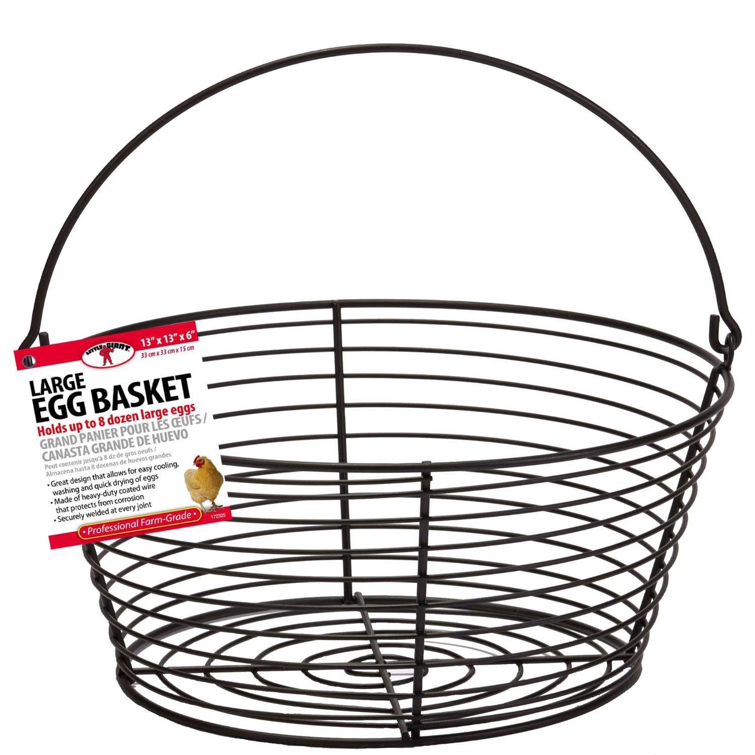 Little Giant Egg Basket For Game Birds/Poultry 1 Little Giant Egg Basket For Game Birds/Poultry
