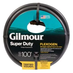 Gilmour Flexogen 5/8 In. D X 100 Ft. L Heavy Duty Premium Grade Garden Hose -Toro Shop 5463b07f 16b4 496a b0c8 ef036090fcb8