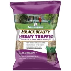 Jonathan Green Black Beauty Heavy Traffic Mixed Sun Or Shade Grass Seed 25 Lb