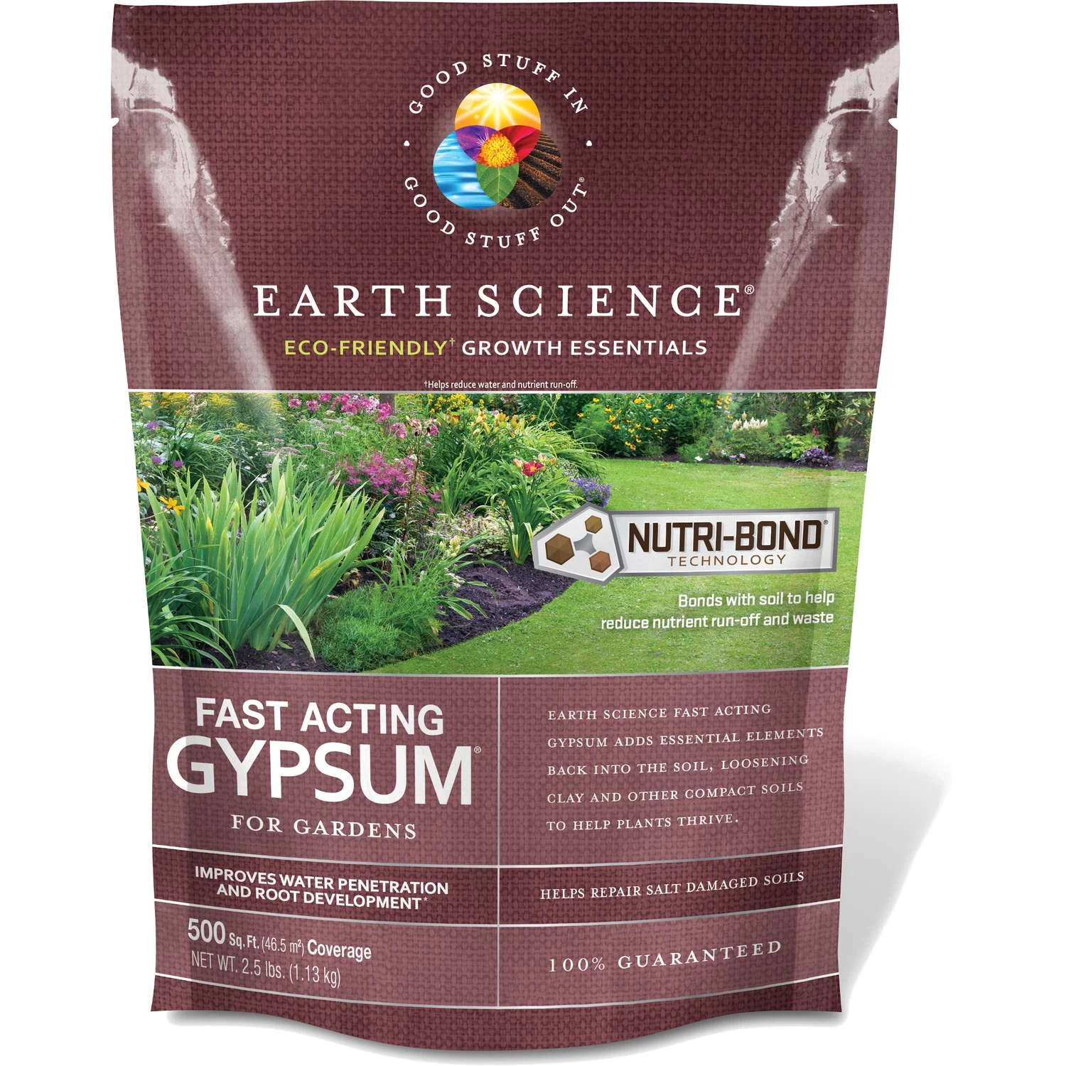 Earth Science Growth Essentials Garden Gypsum 500 Sq Ft 2.5 Lb 1 Earth Science Growth Essentials Garden Gypsum 500 Sq Ft 2.5 Lb