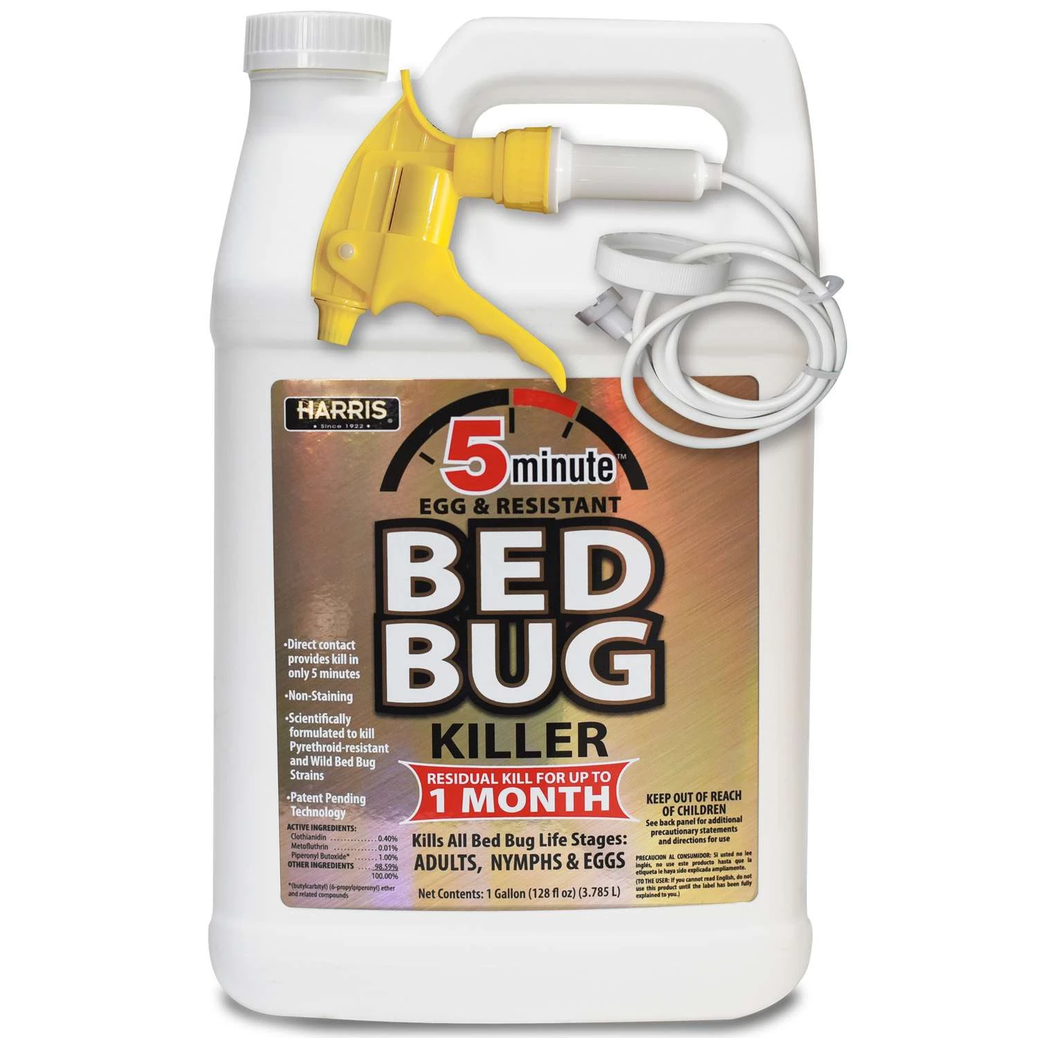 Harris 5 Minute Bed Bug Killer Liquid 1 Gal 1 Harris 5 Minute Bed Bug Killer Liquid 1 Gal