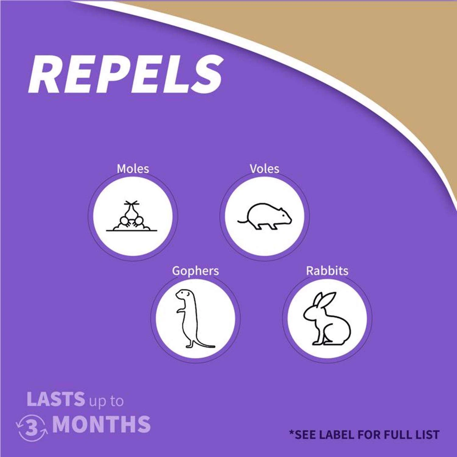 Bonide MoleMax Animal Repellent Granules For Moles And Voles 5 Lb 4 Bonide MoleMax Animal Repellent Granules For Moles And Voles 5 Lb - Image 4