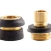 Gilmour Brass Male/Female Quick Connector Faucet Set