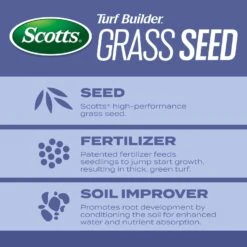 Scotts Turf Builder Heat-Tolerant Blue Sun Or Shade Fertilizer/Seed/Soil Improver 5.6 Lb -Toro Shop 63567b1f bd33 43c6 83e7 16ae54b23446