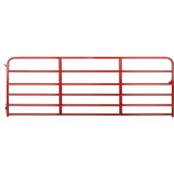 Tarter Steel Red Tube Gate