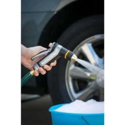 Melnor 2 Pattern Adjustable Jet Stream Metal Heavy-Duty Hose Nozzle -Toro Shop 6904367f 6522 4ddf 8130 20f37b676d78