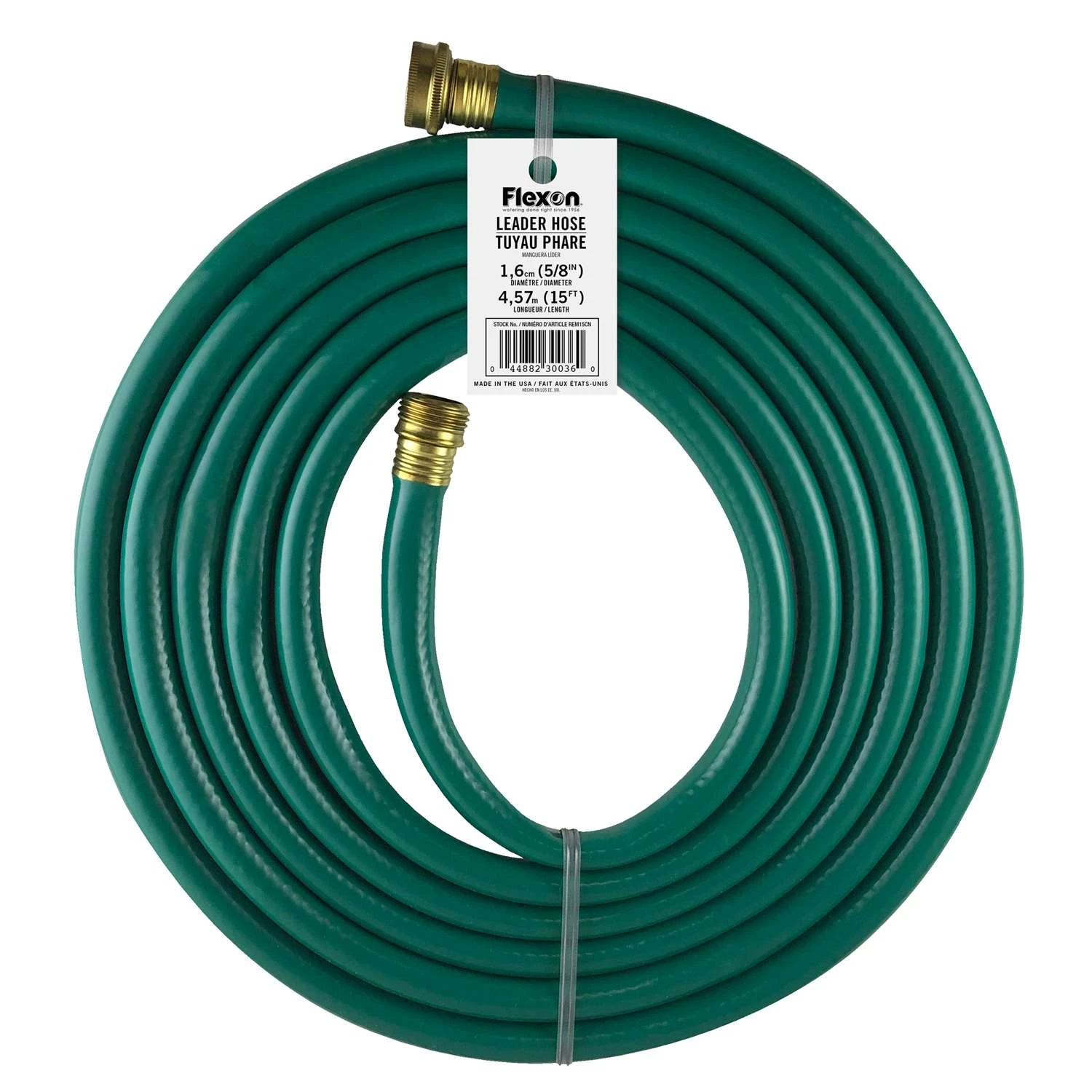 Flexon 5/8 In. D X 15 Ft. L Light Duty Leader Hose 1 Flexon 5/8 In. D X 15 Ft. L Light Duty Leader Hose