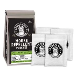 Grandpa Gus's Animal Repellent Scent Pouch For Mice 4 Pk