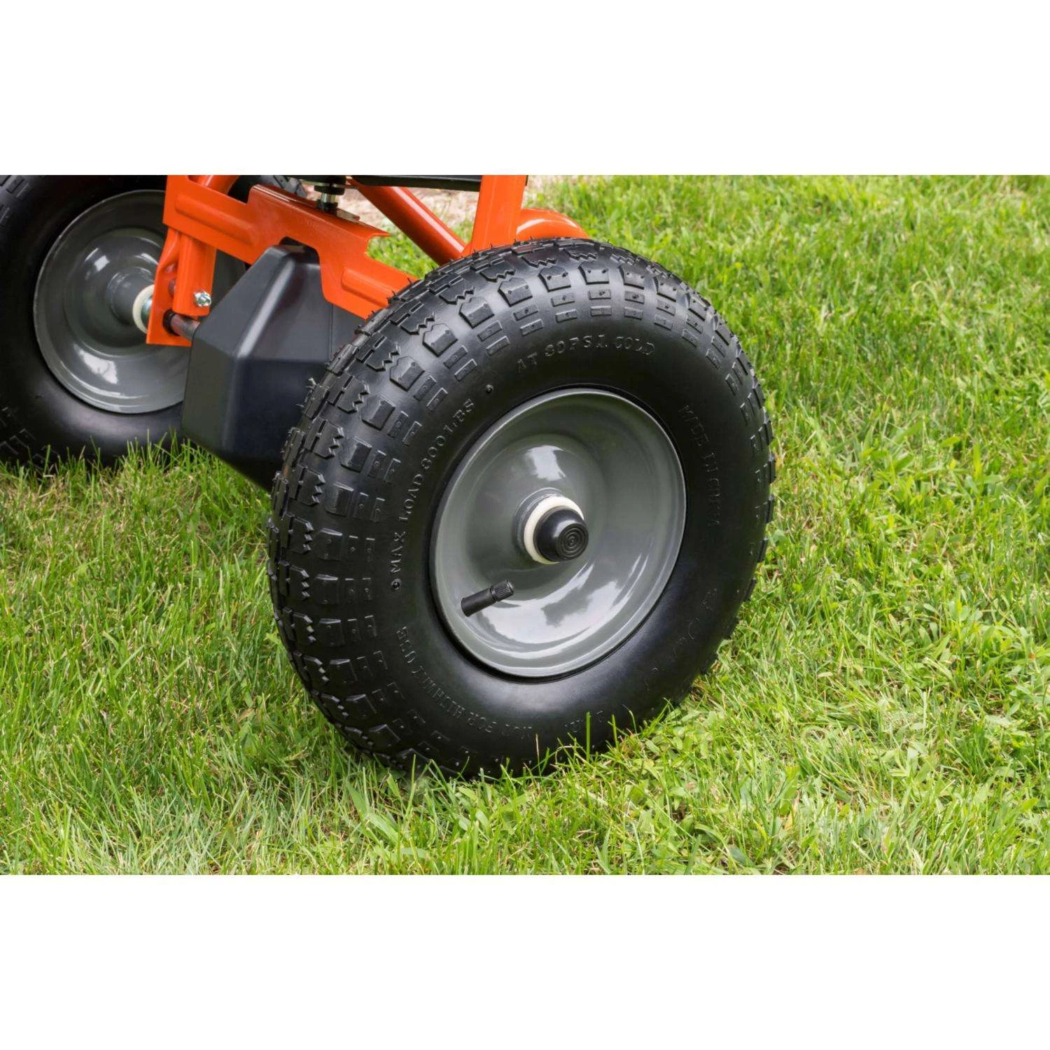 Agri-Fab 12 Ft. W Push High-Output Spreader For Fertilizer/Ice Melt/Seed 130 Lb. Cap. 2 Agri-Fab 12 Ft. W Push High-Output Spreader For Fertilizer/Ice Melt/Seed 130 Lb. Cap. - Image 2