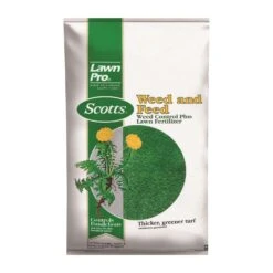Scotts Lawn Pro Weed & Feed Lawn Fertilizer For All Grasses 5000 Sq Ft