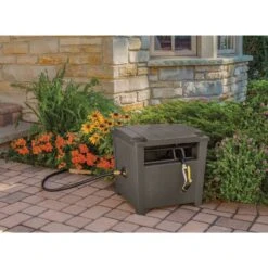 Suncast Slide Trak 175 Ft. Brown Retractable Free Standing Hideaway Hose Reel -Toro Shop 765bccfe d774 423b 8c96 9a1575430775