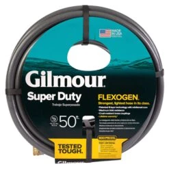 Gilmour Flexogen 5/8 In. D X 50 Ft. L Heavy Duty Premium Grade Garden Hose -Toro Shop 789bbdeb bb03 475b 92d9 5ca70d66d71d