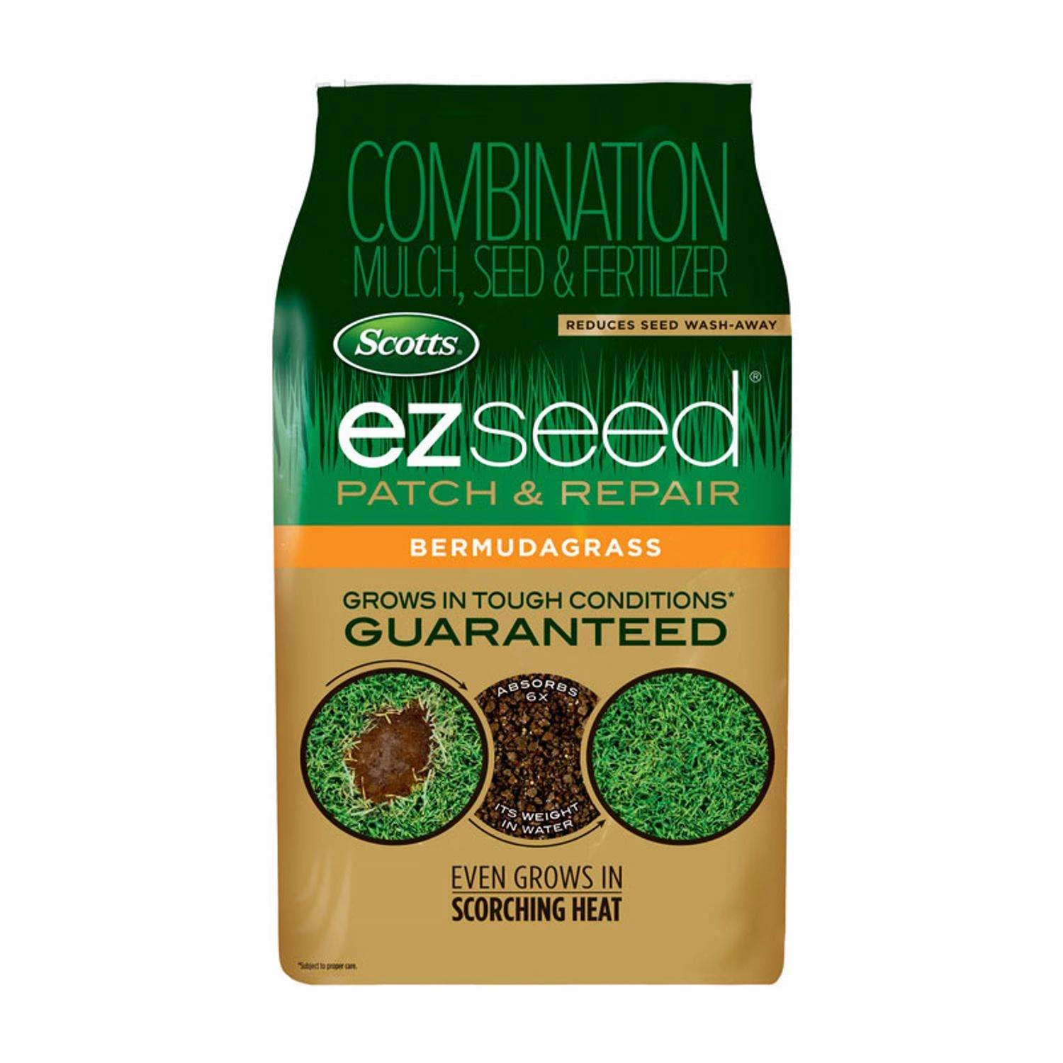 Scotts EZ Seed Bermuda Grass Sun Or Shade Grass Spot Repair Seed 20 Lb 1 Scotts EZ Seed Bermuda Grass Sun Or Shade Grass Spot Repair Seed 20 Lb