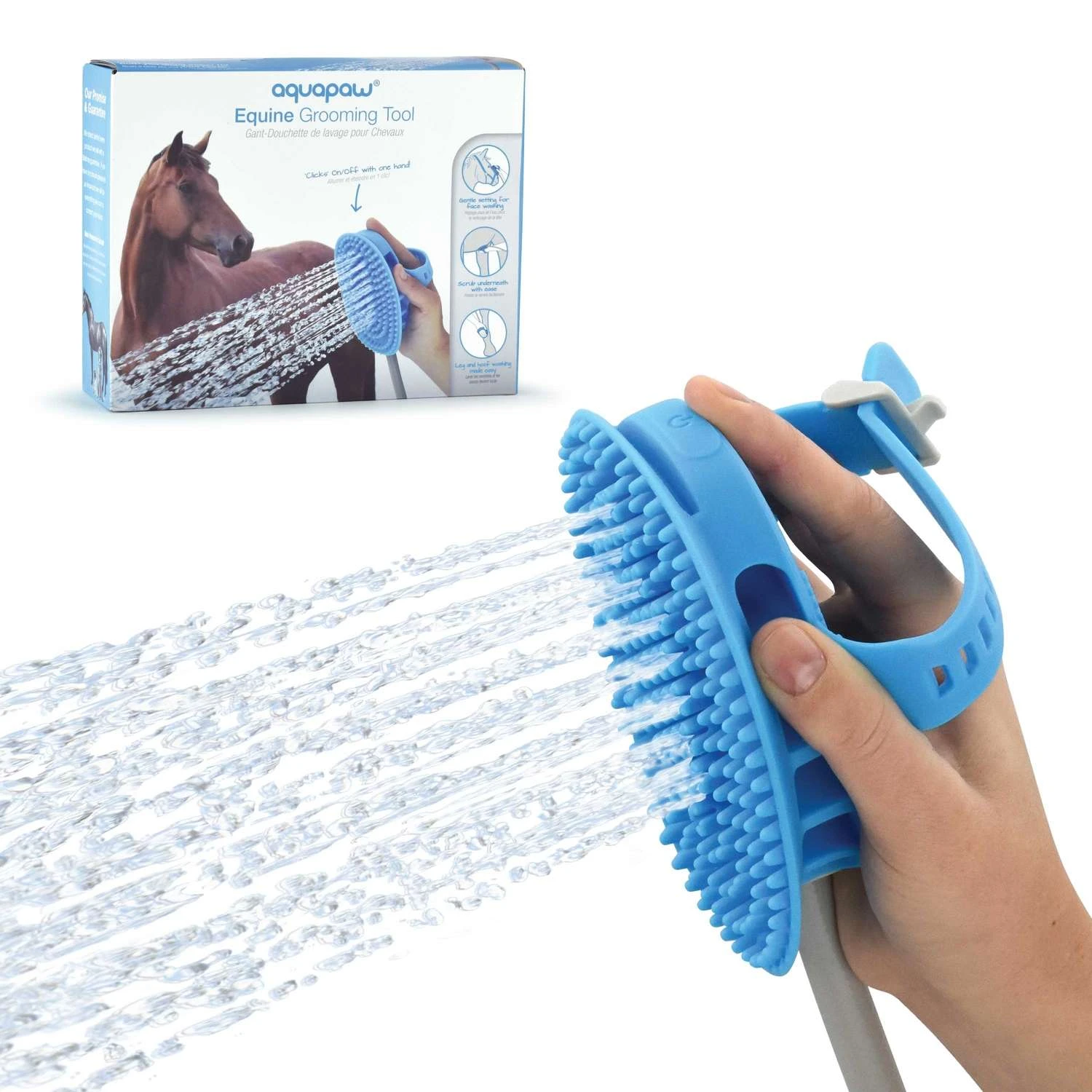 Aquapaw Grooming Brush For Horse 1 Aquapaw Grooming Brush For Horse