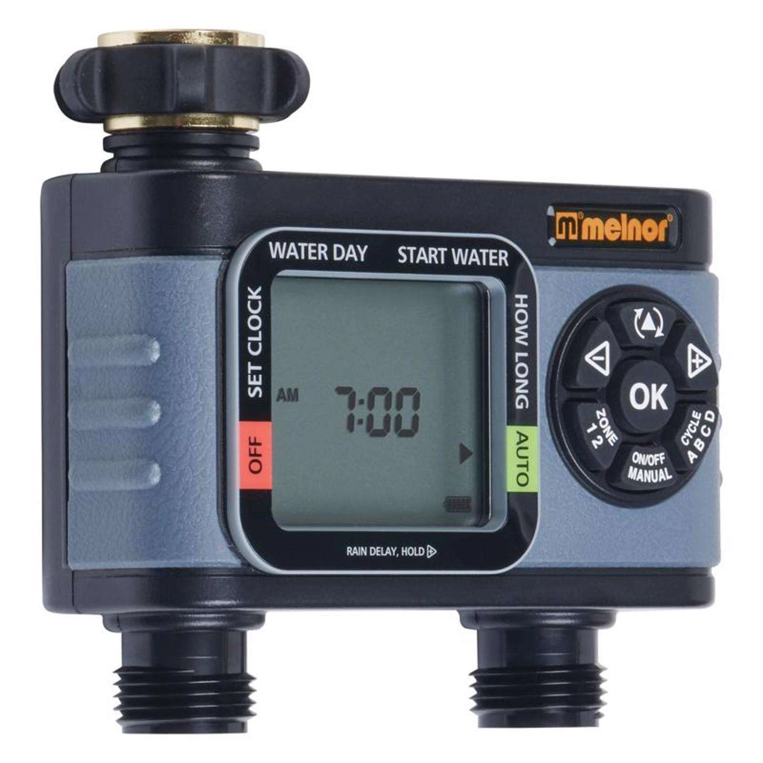 Melnor HydroLogic Programmable 2 Zone Digital Water Timer 2 Melnor HydroLogic Programmable 2 Zone Digital Water Timer - Image 2