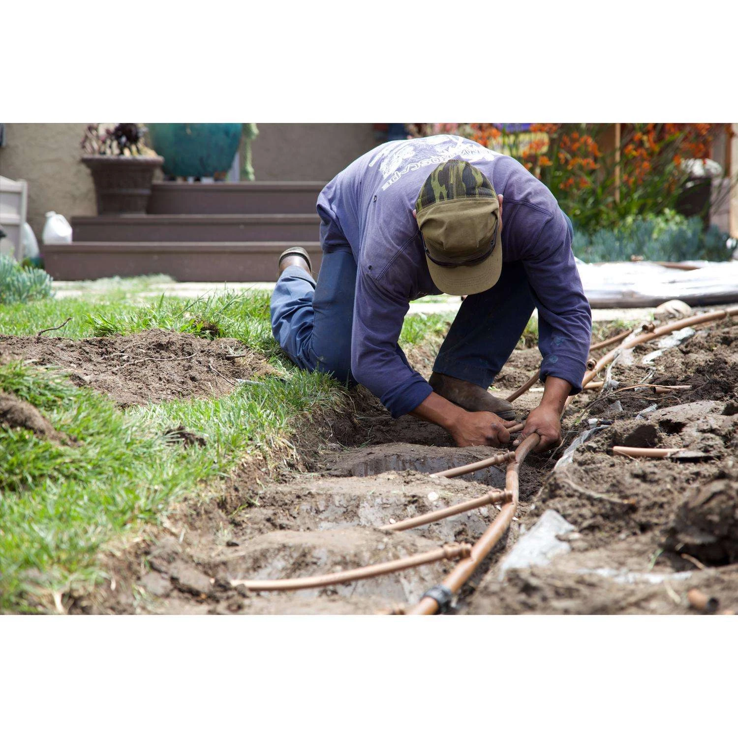 Rain Bird Plastic Drip Irrigation Emitter Tubing 1/4 In. D X 50 Ft. L 3 Rain Bird Plastic Drip Irrigation Emitter Tubing 1/4 In. D X 50 Ft. L - Image 3