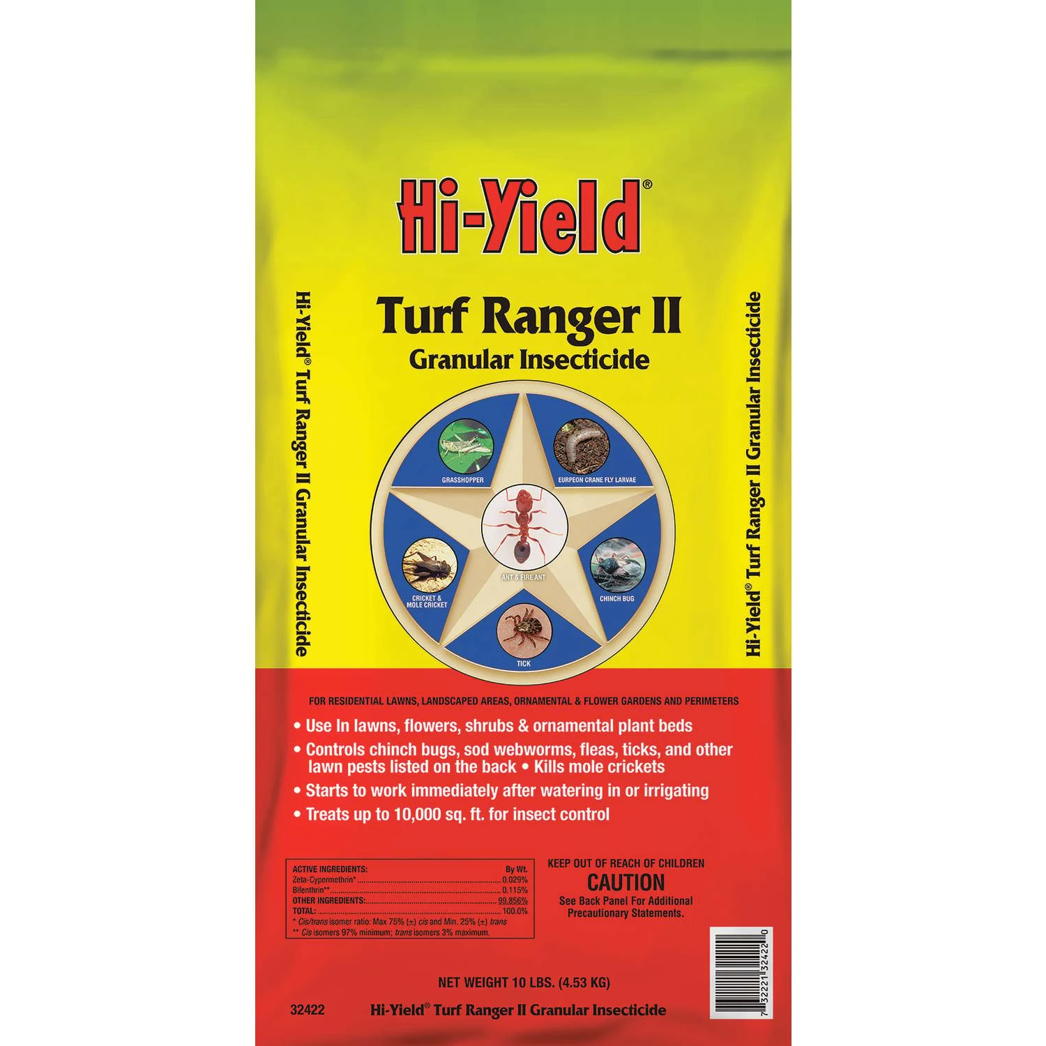Hi-Yield Turf Ranger II Insect Killer Granules 10 Lb 1 Hi-Yield Turf Ranger II Insect Killer Granules 10 Lb